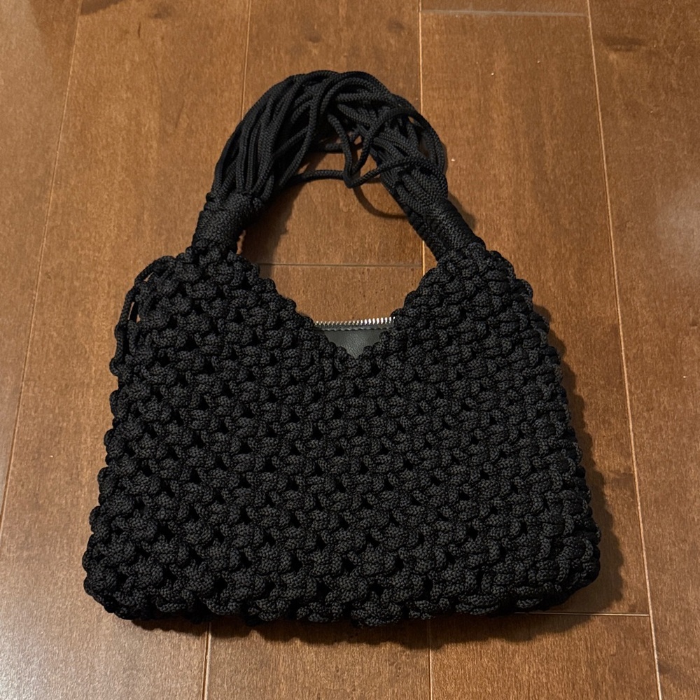 BCBG Knitted Handbag